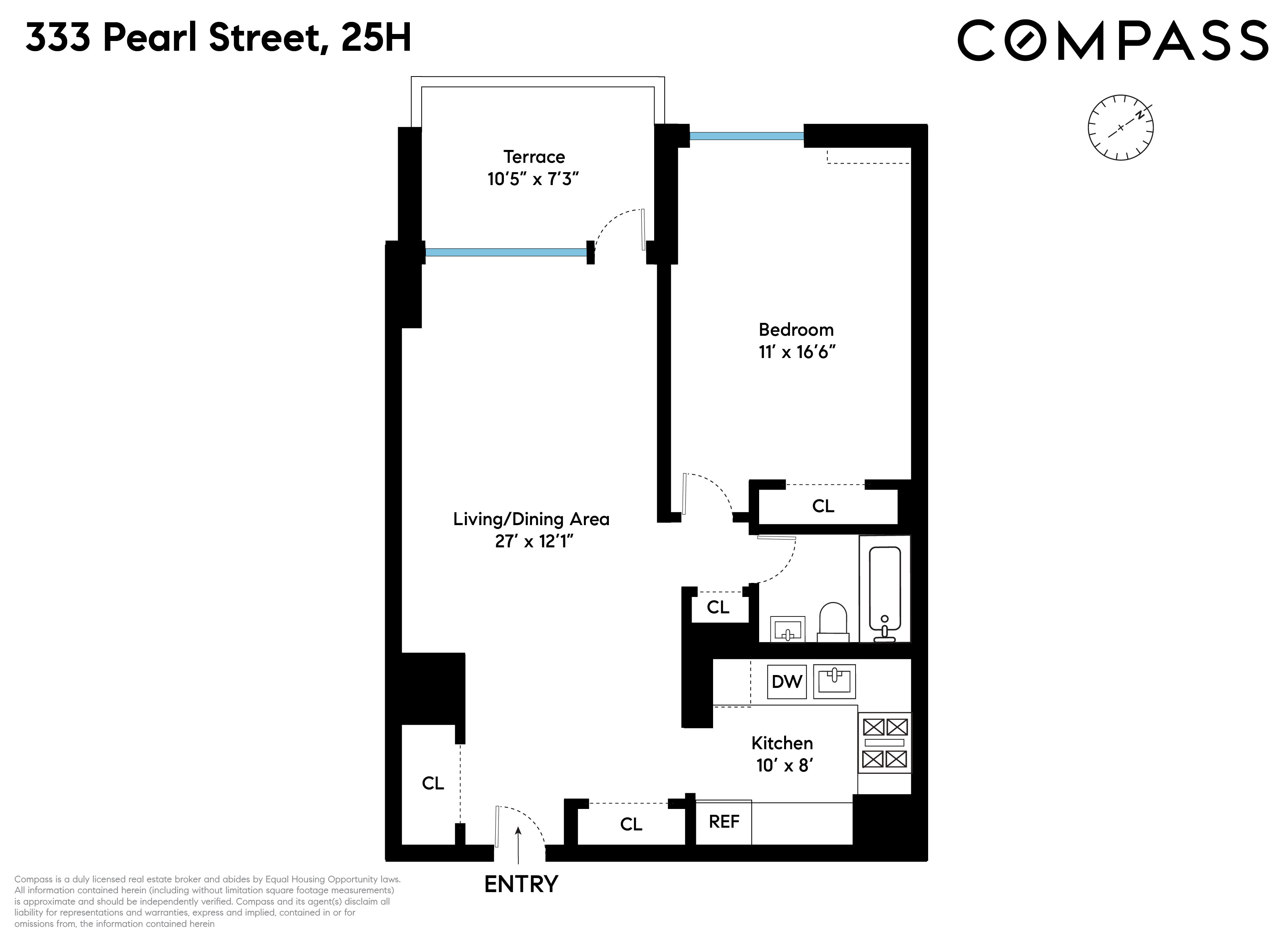 333 Pearl Street, Unit 25H Manhattan, NY 10038 - Photo 7 of 7