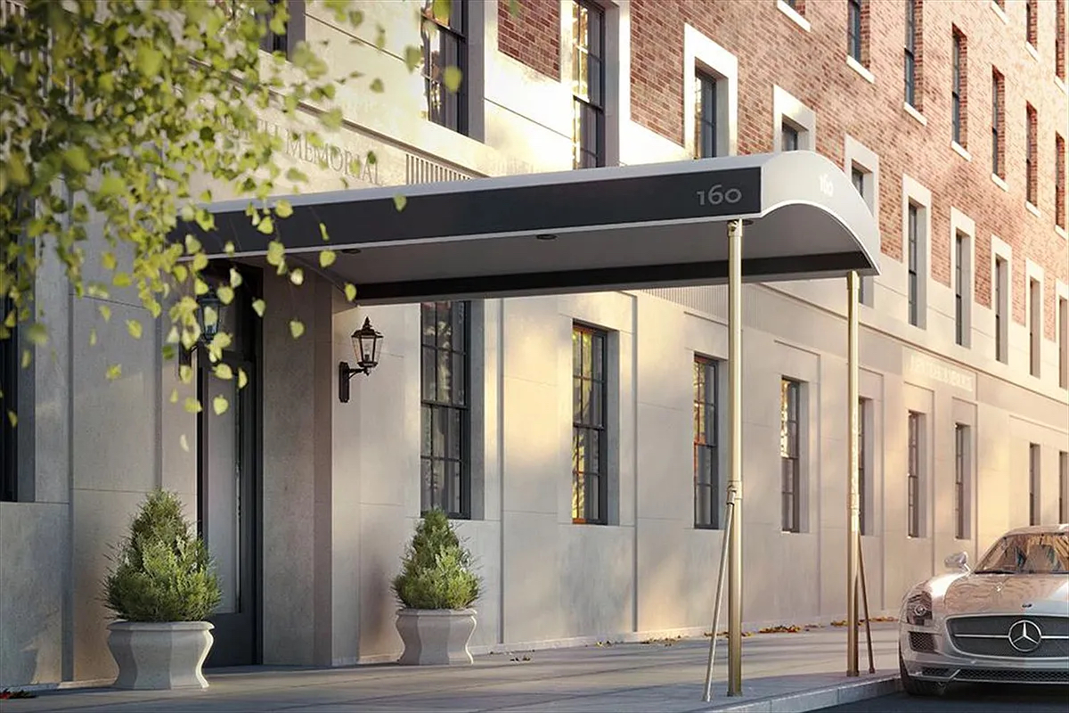 160 West 12th Street, Unit 78 Manhattan, NY 10011 - Photo 17 of 22 a view of a building with a outdoor space