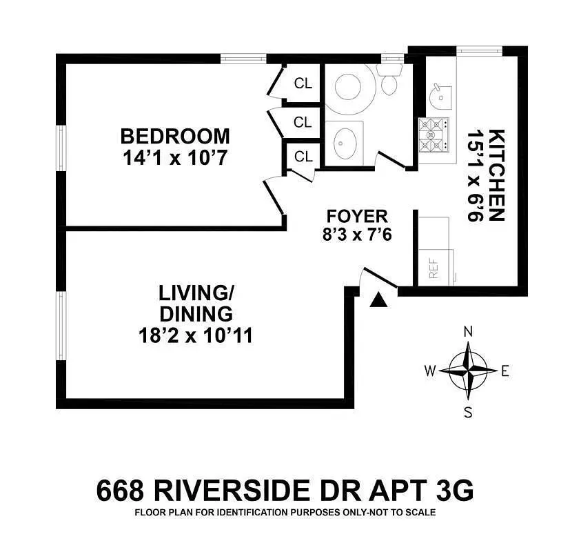 668 Riverside Drive, Unit 3G Manhattan, NY 10031 - Photo 6 of 6 a picture of a park