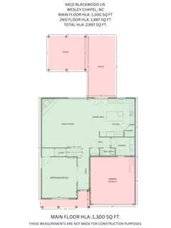 $646,500 | 6610 Blackwood Lane, Waxhaw, NC 28173