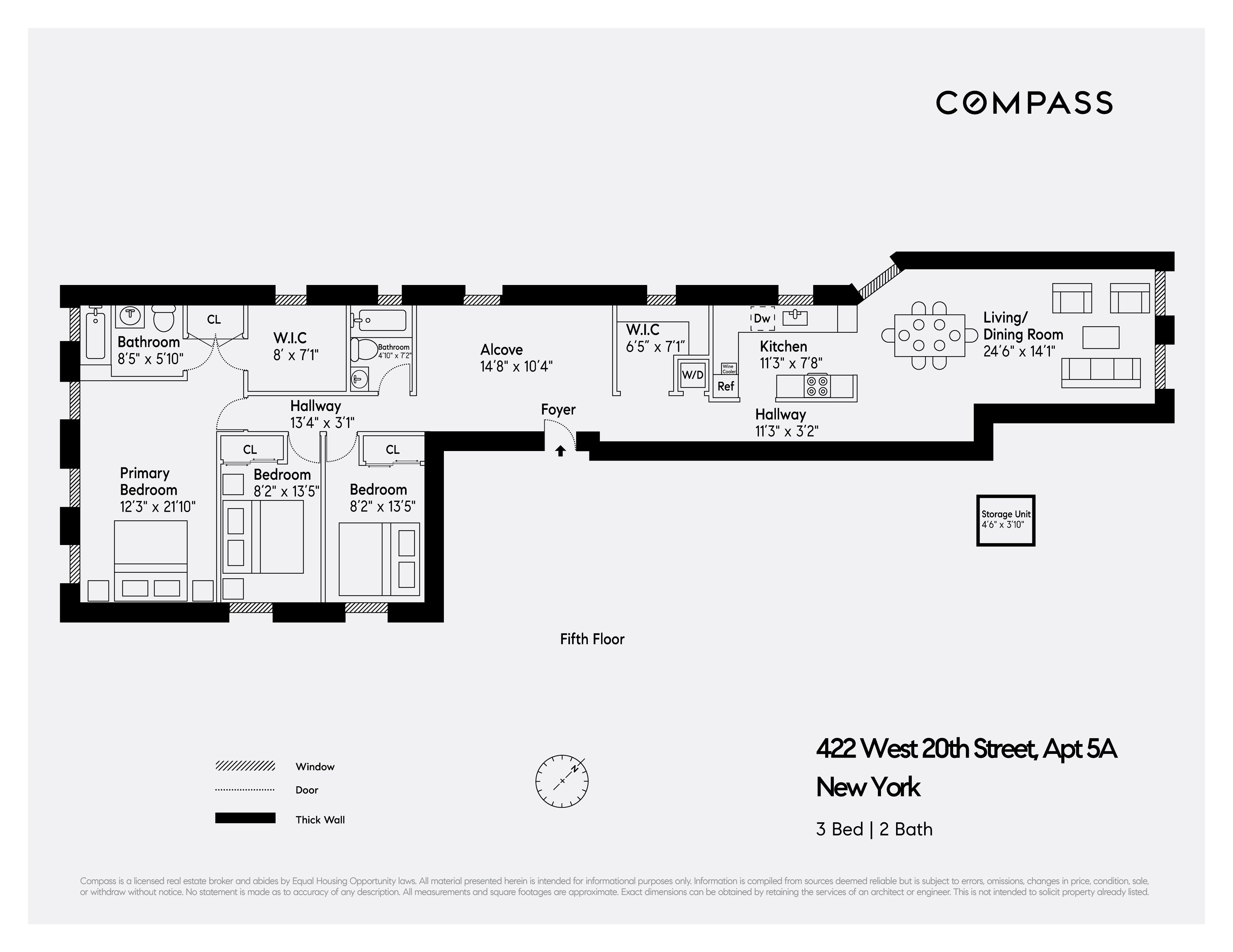 422 West 20th Street, Unit 5A Manhattan, NY 10011 - Photo 13 of 14