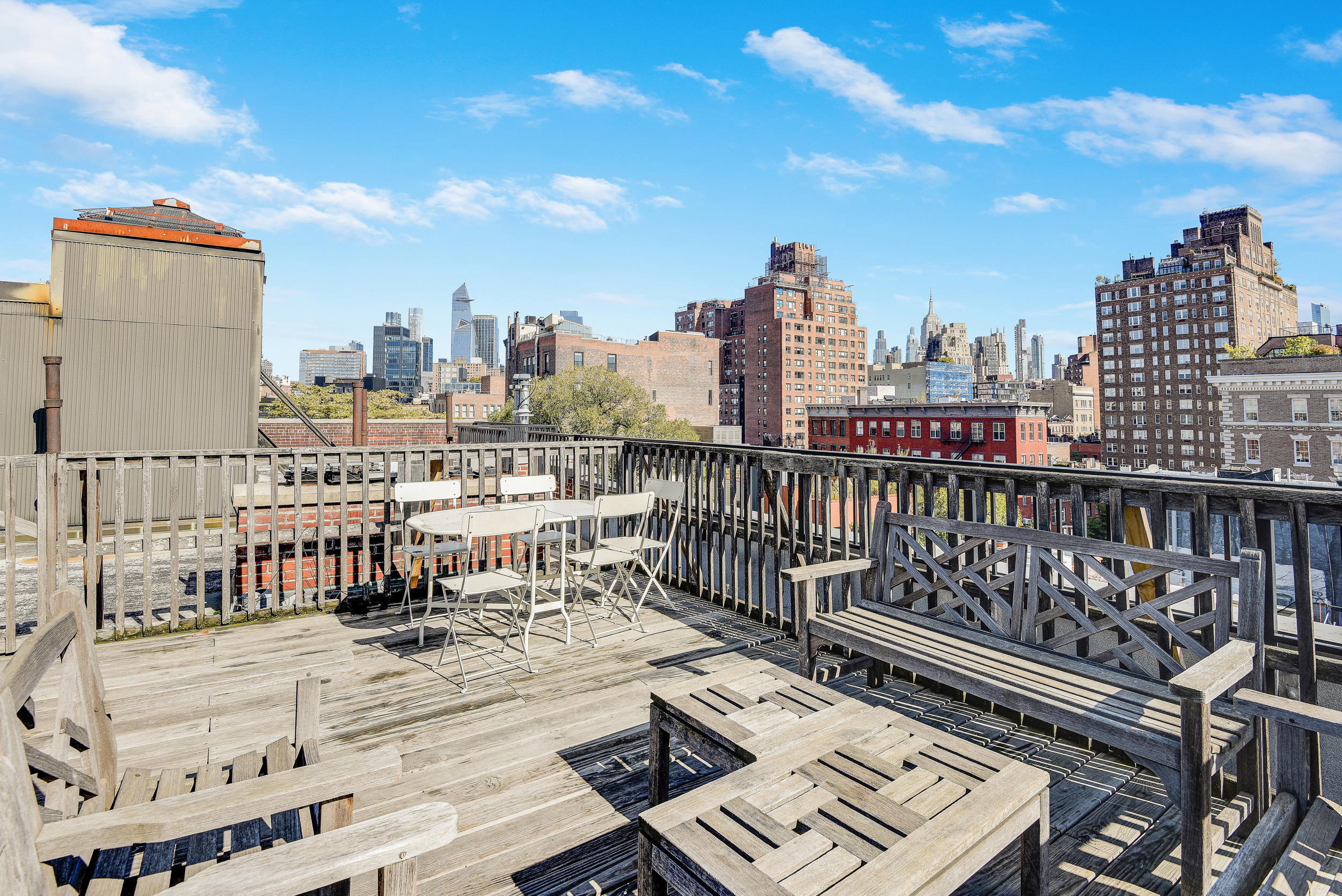344 West 12th Street, Unit 5C Manhattan, NY 10014 - Photo 8 of 11 a view of a balcony with city view