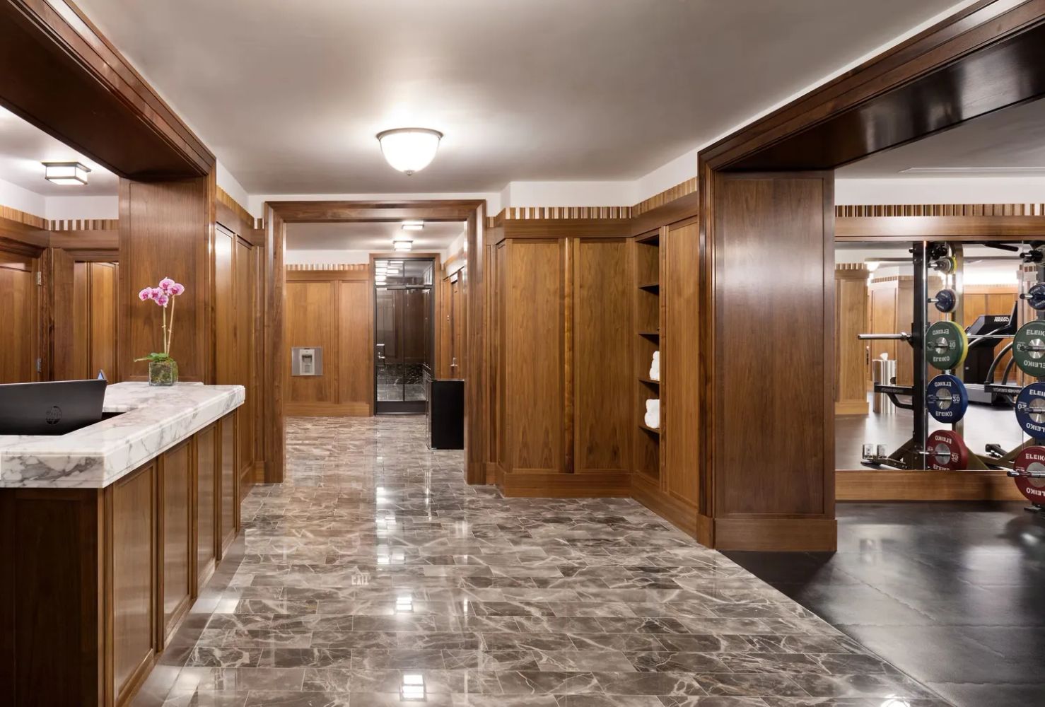 160 West 12th Street, Unit 26 Manhattan, NY 10011 - Photo 6 of 10 a bathroom with a sink and a mirror