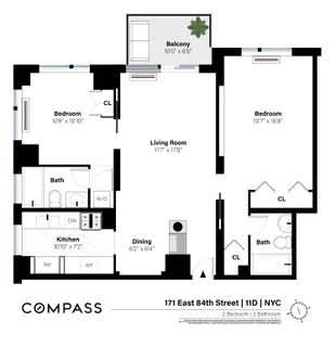 $7,500 | 171 East 84th Street, Unit 11D | Upper East Side