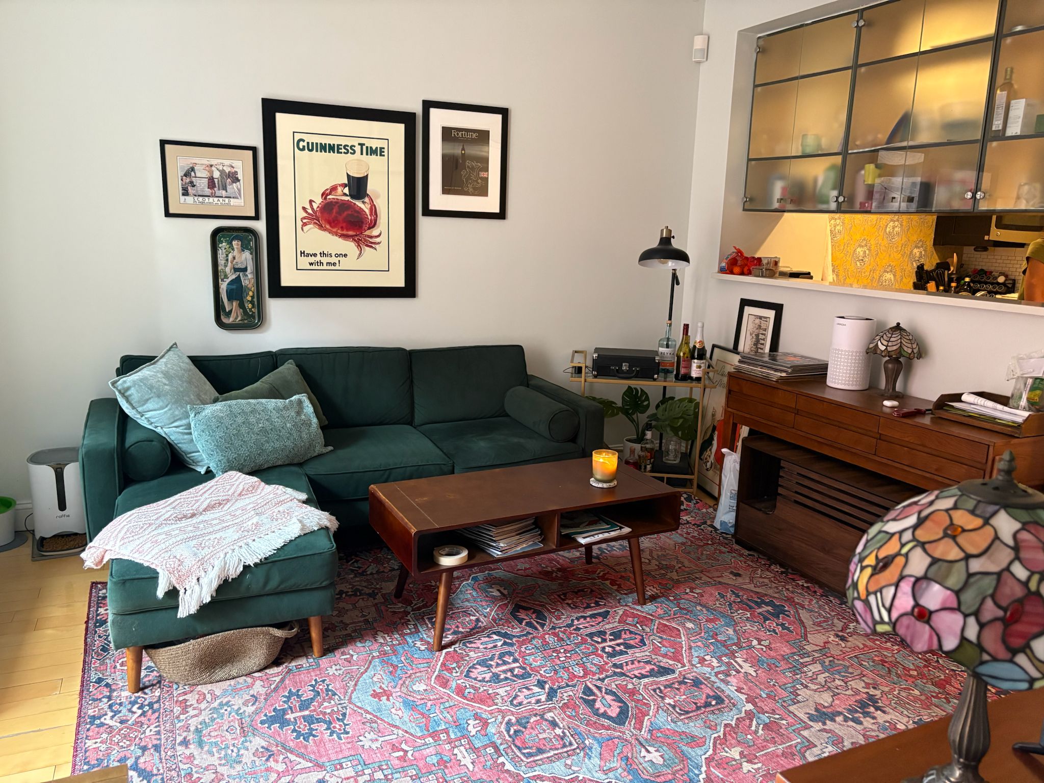 249 East 118th Street, Unit 3A Manhattan, NY 10035 - Photo 2 of 16 a living room with furniture and a window