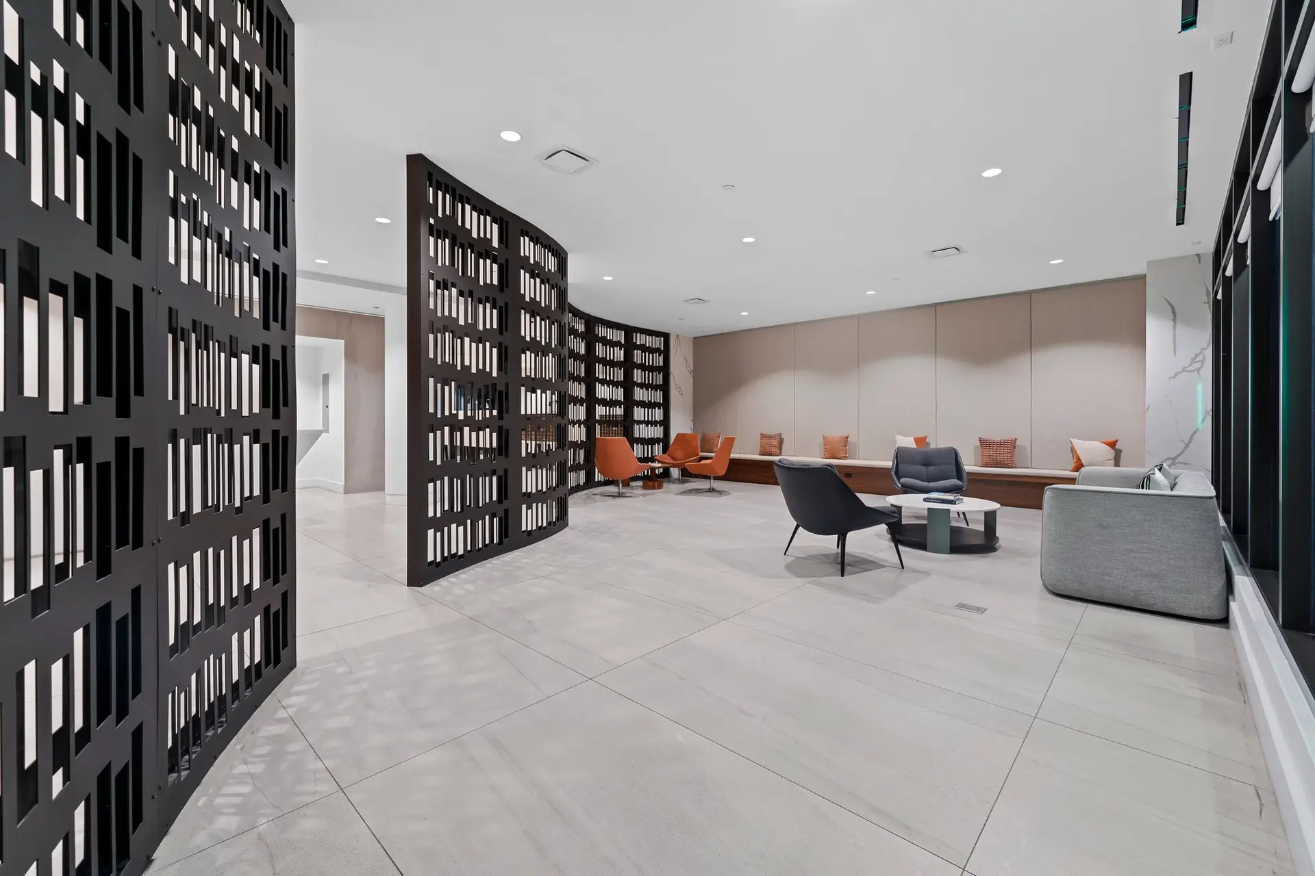 350 Clarkson Avenue, Unit 103 Brooklyn, NY 11226 - Photo 14 of 42 a view of livingroom with furniture and book shelf