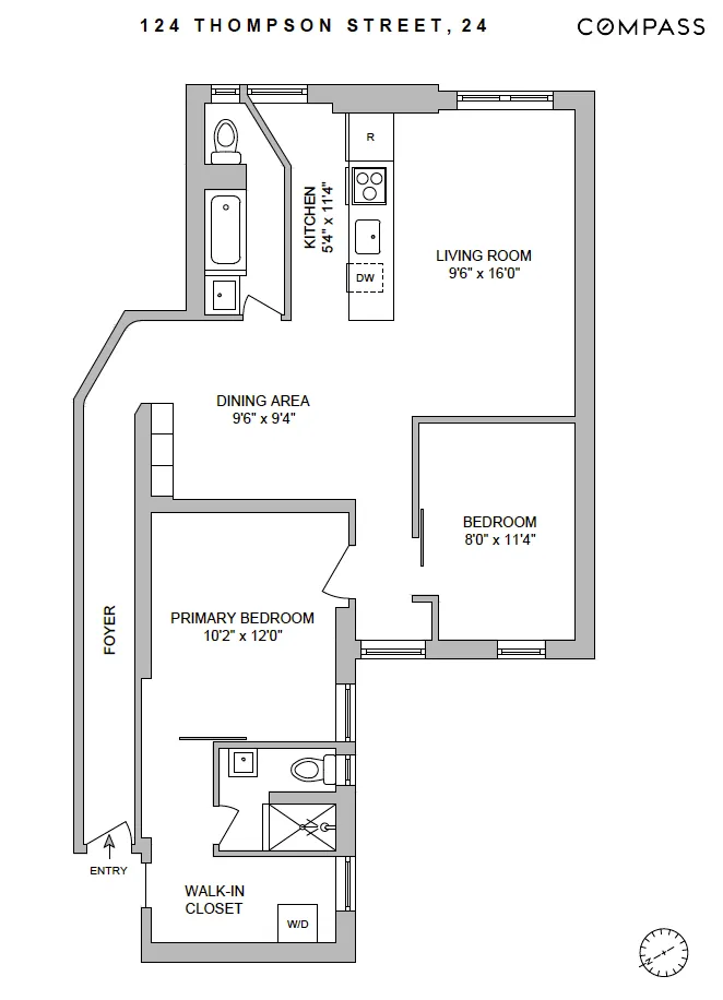 $1,300,000 | 124 Thompson Street, Unit 24 | SoHo