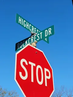 a view of a wall with a sign board