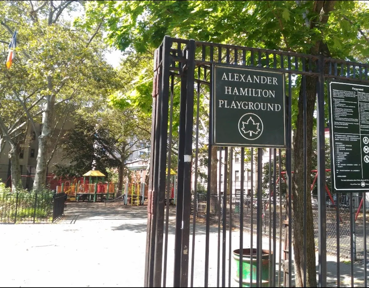 a view of street sign