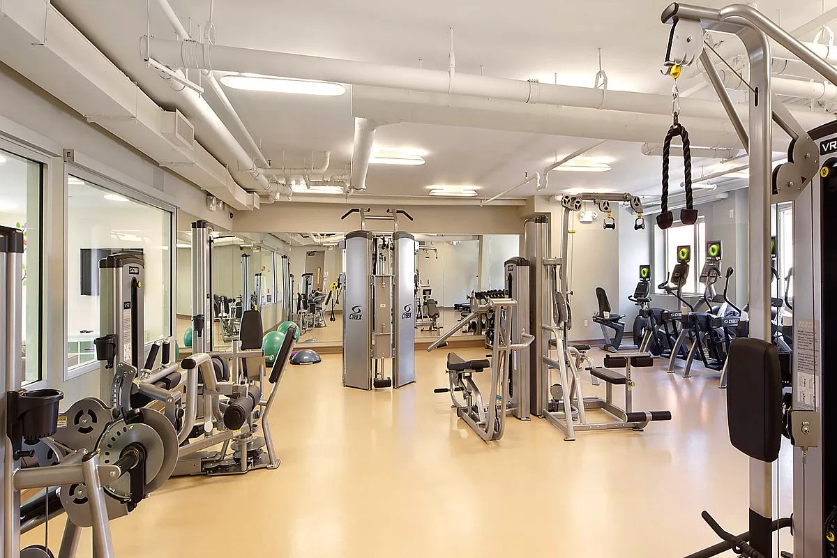 1280 5th Avenue, Unit 10A Manhattan, NY 10029 - Photo 12 of 15 a view of a room with gym equipment