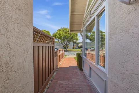 a view of balcony