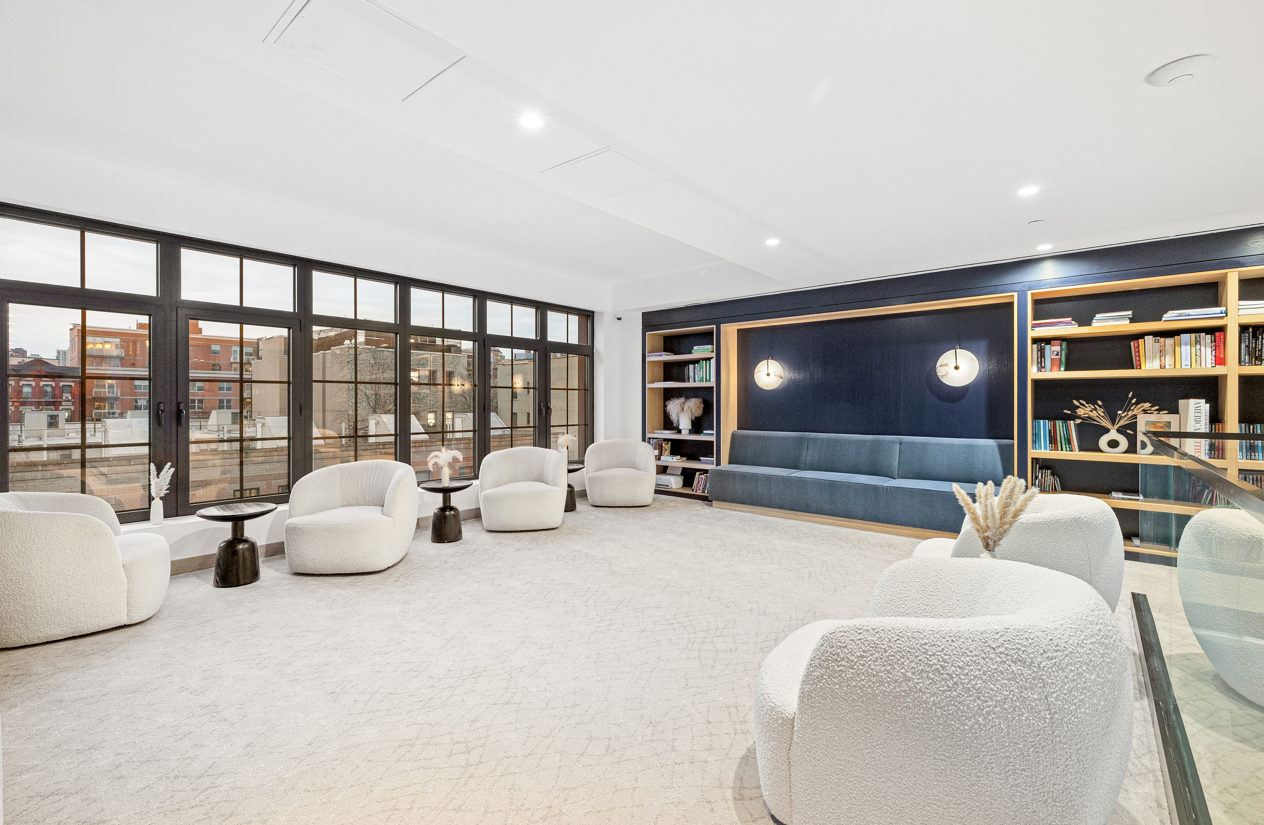 300 West 122nd Street, Unit 4F Manhattan, NY 10027 - Photo 21 of 32 a bedroom with furniture and large window