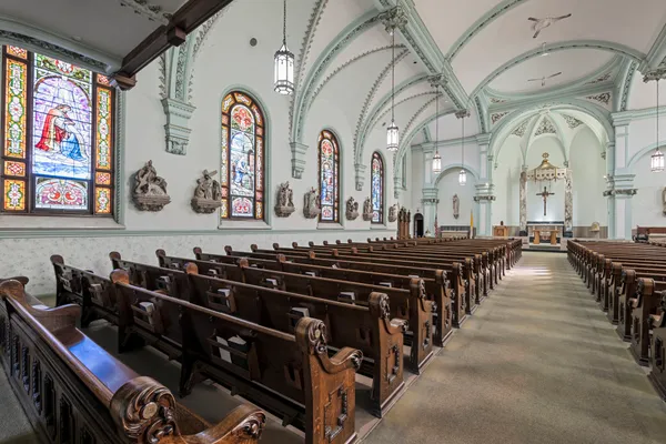 a group of people sitting in a room