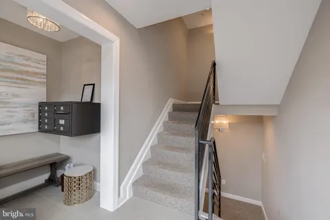 a view of entryway and hall