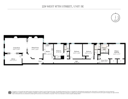 $2,695,000 | 229 West 97th Street, Unit 5E | Upper West Side