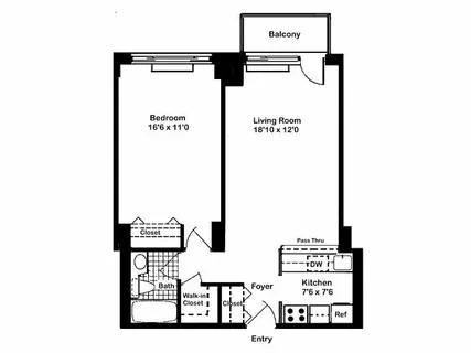 $5,200 | 2373 Broadway, Unit 1431 | Upper West Side