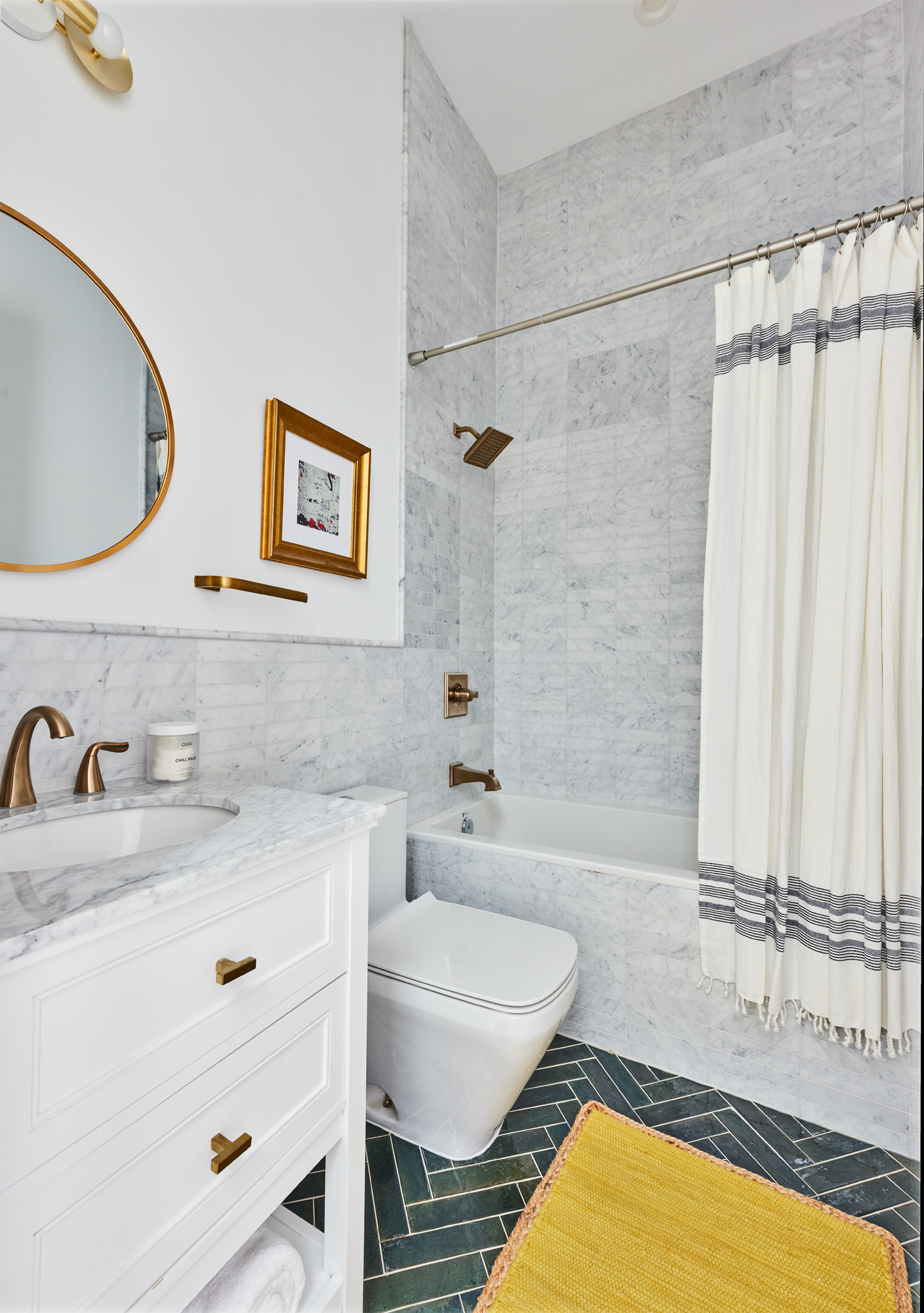 576 Carroll Street, Unit 2 Brooklyn, NY 11215 - Photo 12 of 15 a bathroom with a sink a toilet and a bathtub