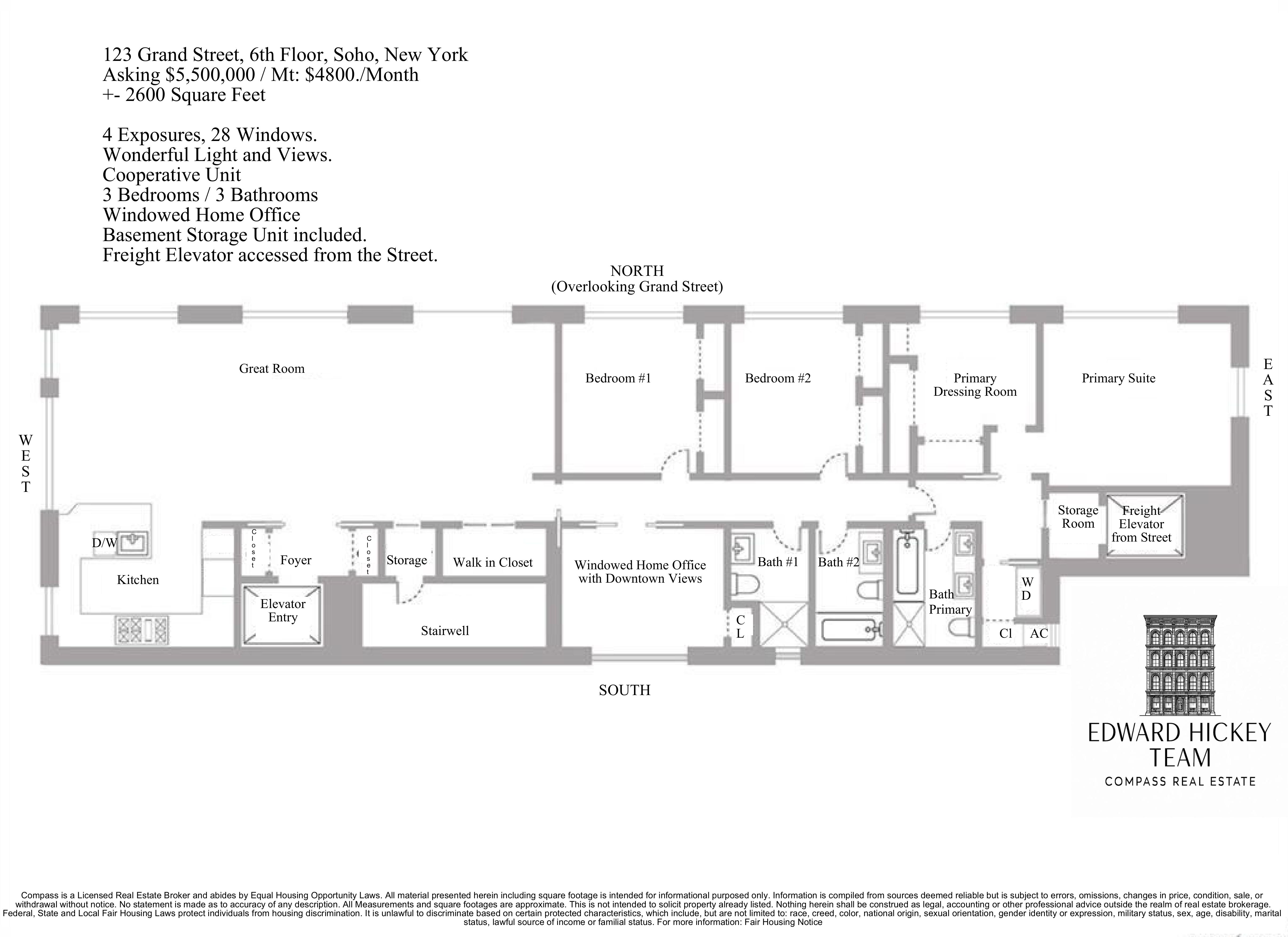 123 Grand Street, Unit 6 Manhattan, NY 10013 - Photo 24 of 25