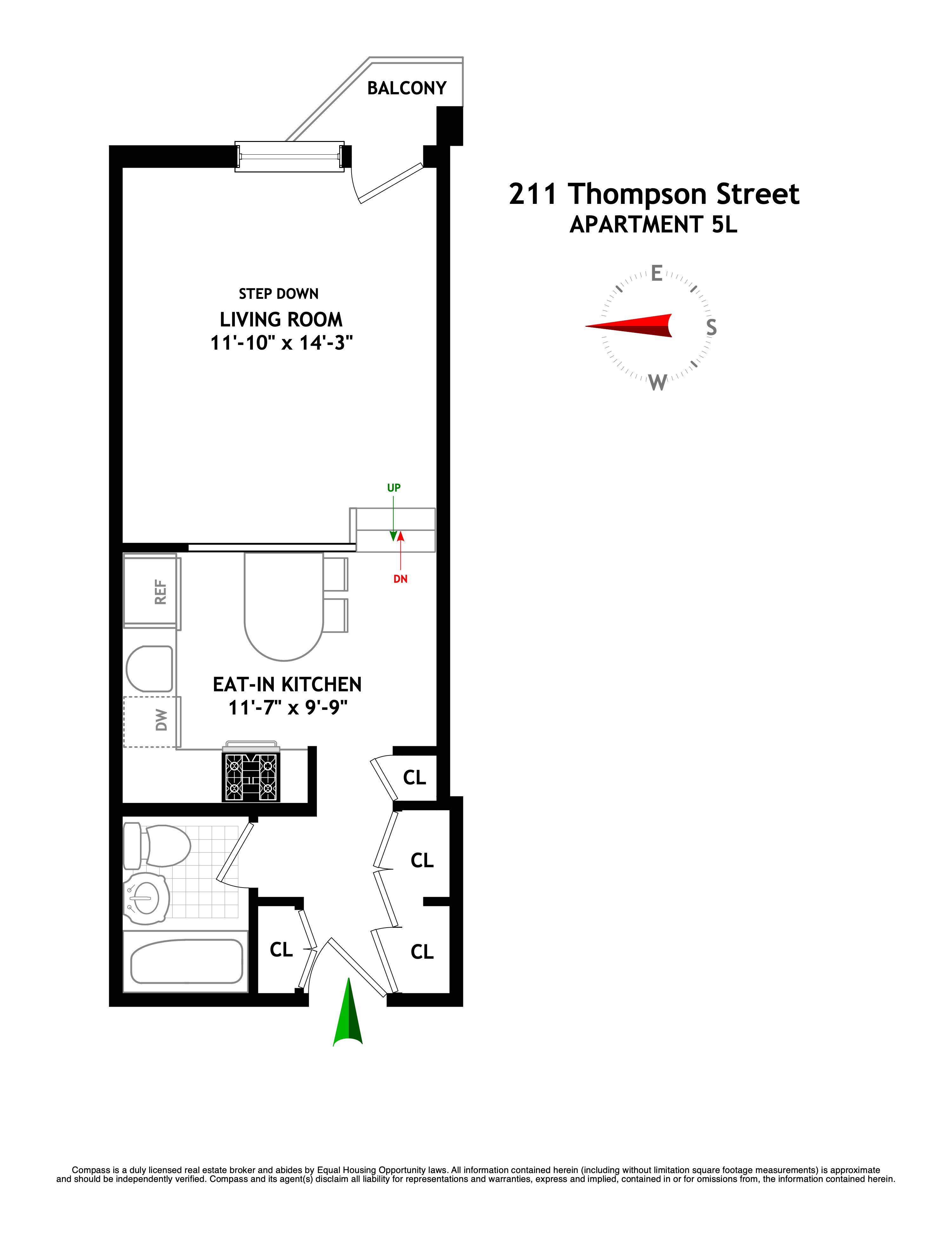 211 Thompson Street, Unit 5L Manhattan, NY 10012 - Photo 7 of 7