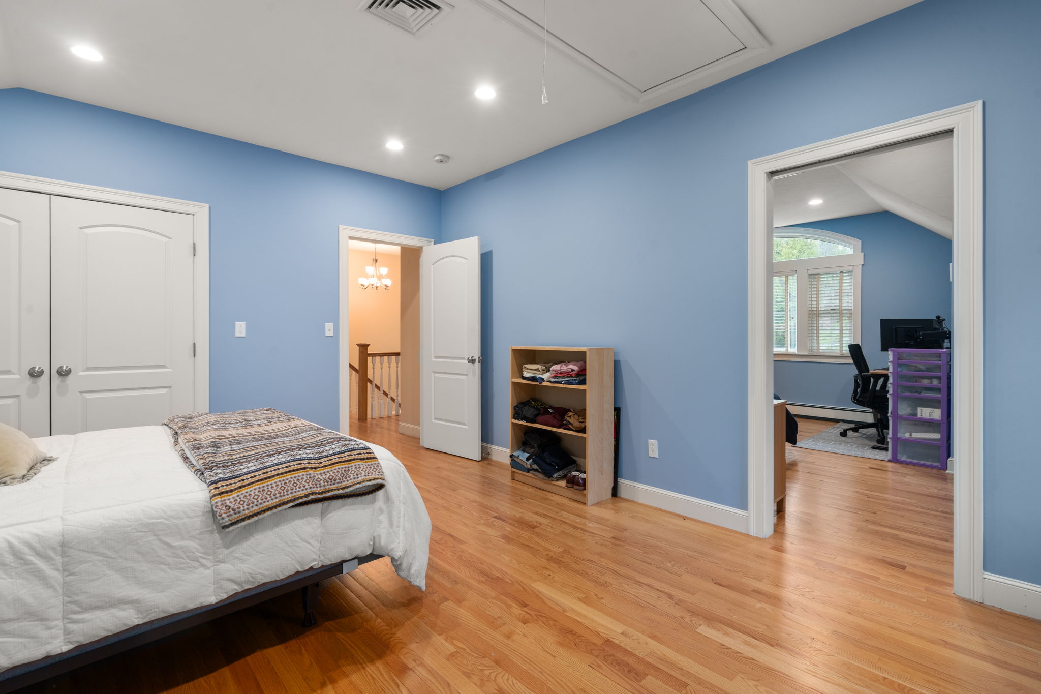 4 Gage Road Wayland, MA 01778 - Photo 19 of 32 a bedroom with a bed and furniture