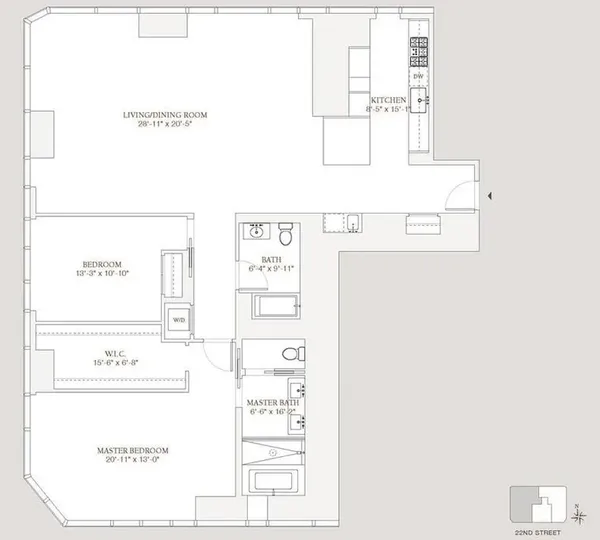 $26,000 | 45 East 22nd Street, Unit 34A | Flatiron