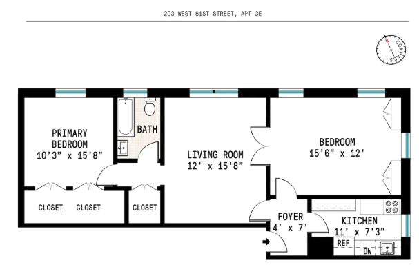 203 West 81st Street, Unit 3E Manhattan, NY 10024 - Photo 6 of 6 unknown