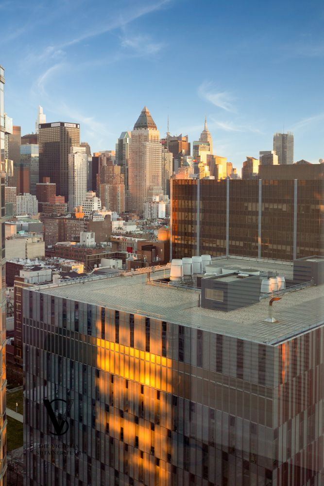 1 West End Avenue, Unit 28C Manhattan, NY 10023 - Photo 14 of 26 a view of city with tall buildings