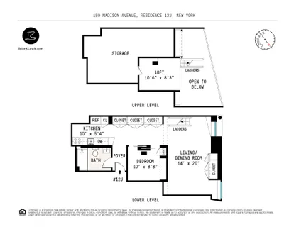 $599,000 | 159 Madison Avenue, Unit 12JJ | Midtown South