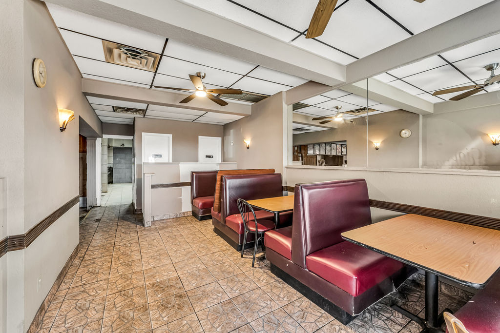 601-603 Washington Street, Unit RESTAURANT Hoboken, NJ 07030 - Photo 16 of 27 a room with stainless steel appliances kitchen island granite countertop furniture and a kitchen view