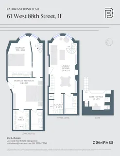 $1,250,000 | 61 West 88th Street, Unit 1F | Upper West Side