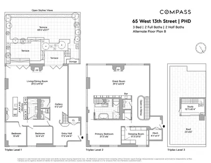 $17,750,000 | 65 West 13th Street, Unit PHD | Greenwich Village