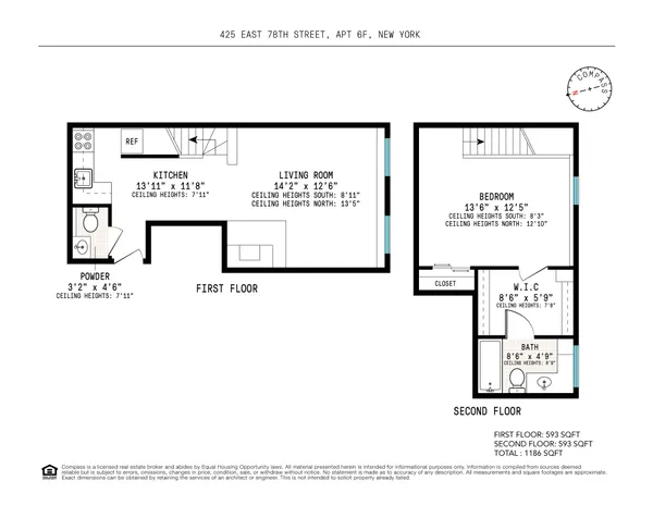 $695,000 | 425 East 78th Street, Unit 6F | Upper East Side