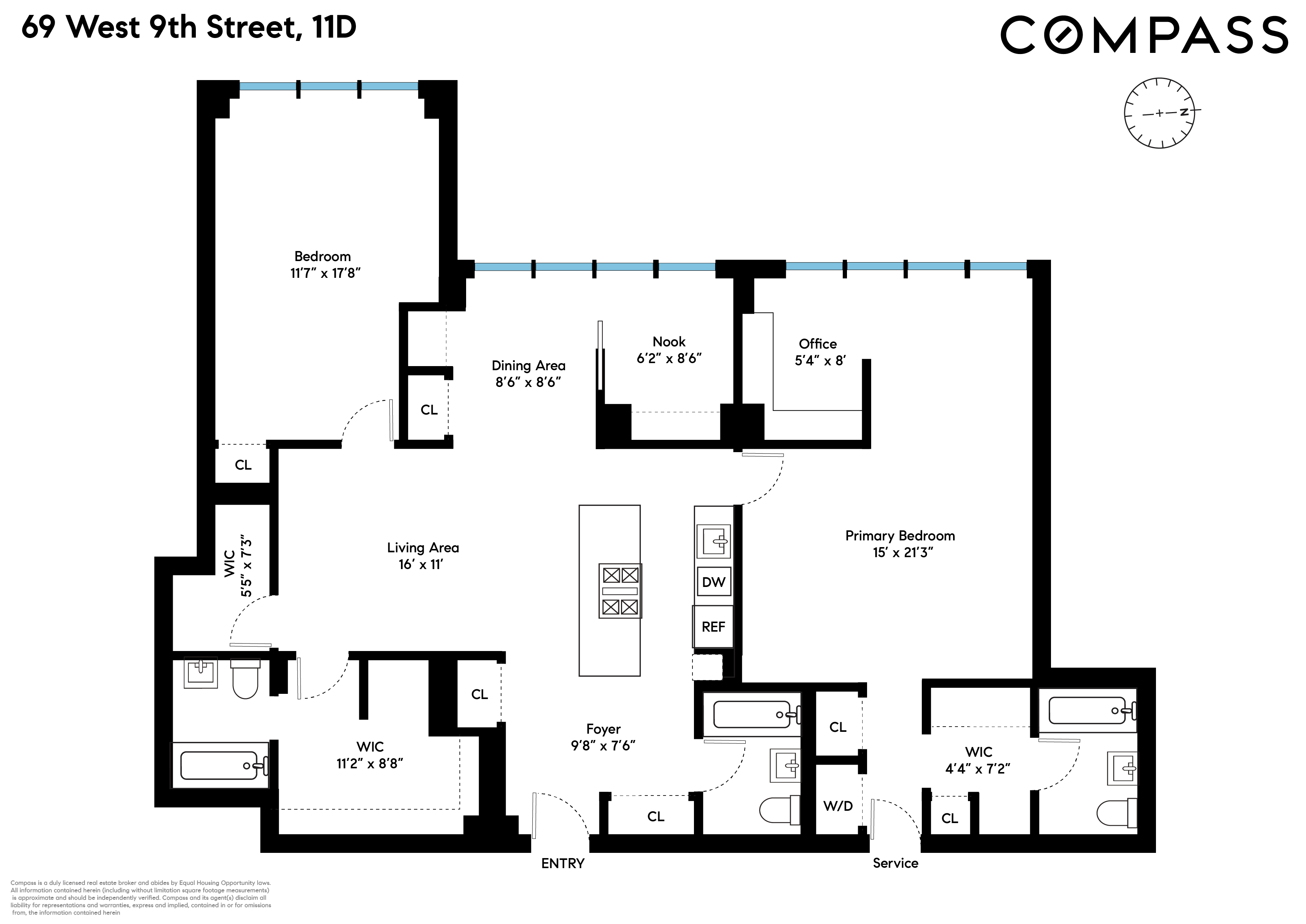 69 West 9th Street, Unit 11CDE Manhattan, NY 10011 - Photo 9 of 9