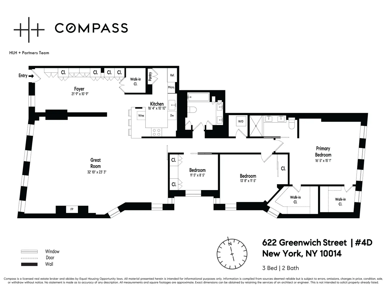 $4,200,000 | 622 Greenwich Street, Unit 4D | West Village