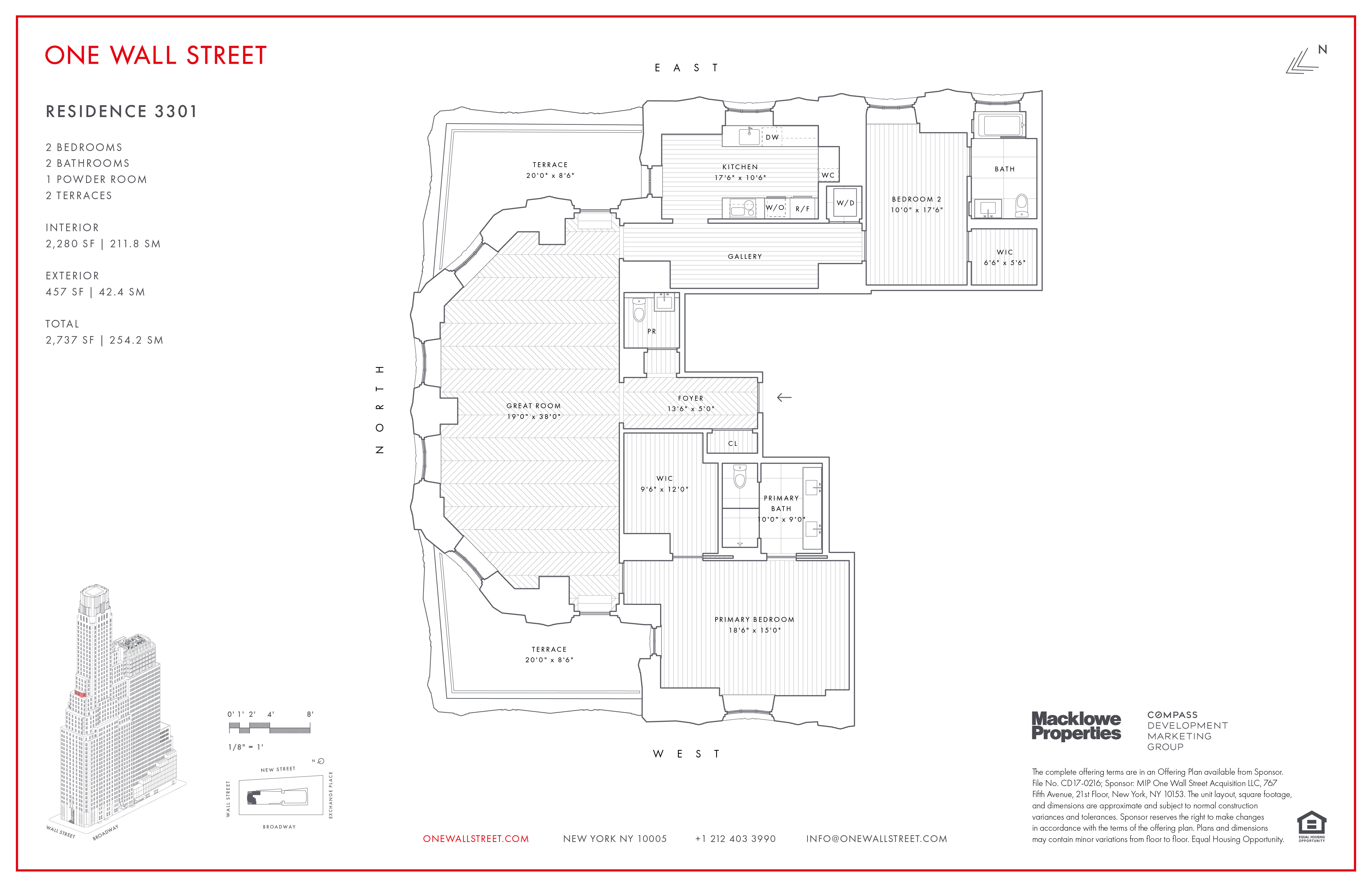 1 Wall Street, Unit 3301 Manhattan, NY 10005 - Photo 23 of 23