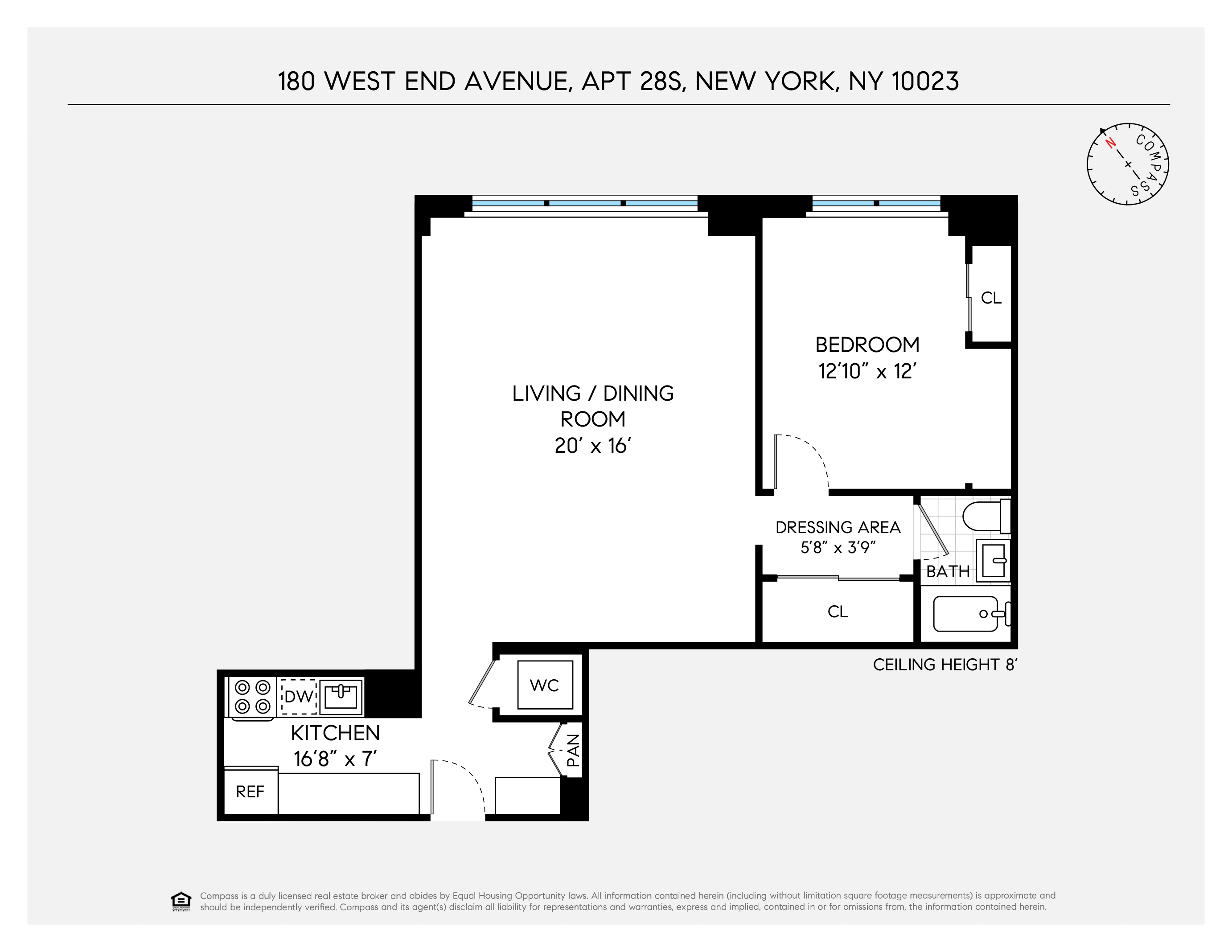 180 West End Avenue, Unit 28S Manhattan, NY 10023 - Photo 10 of 10 a picture of a book and a white bed
