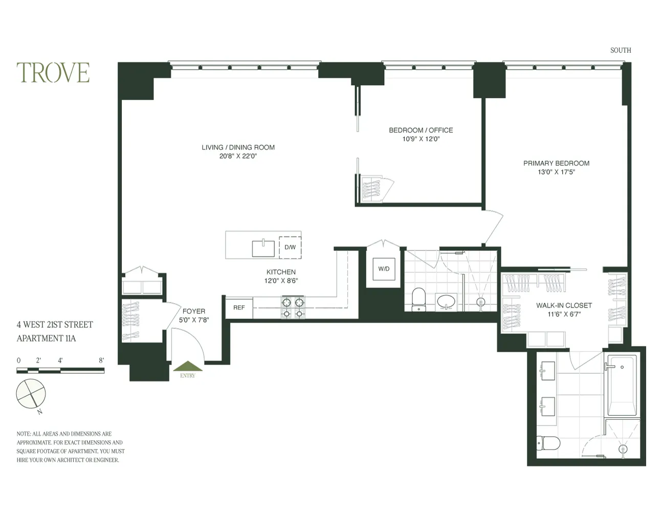 $9,750 | 4 West 21st Street, Unit 11A | Flatiron