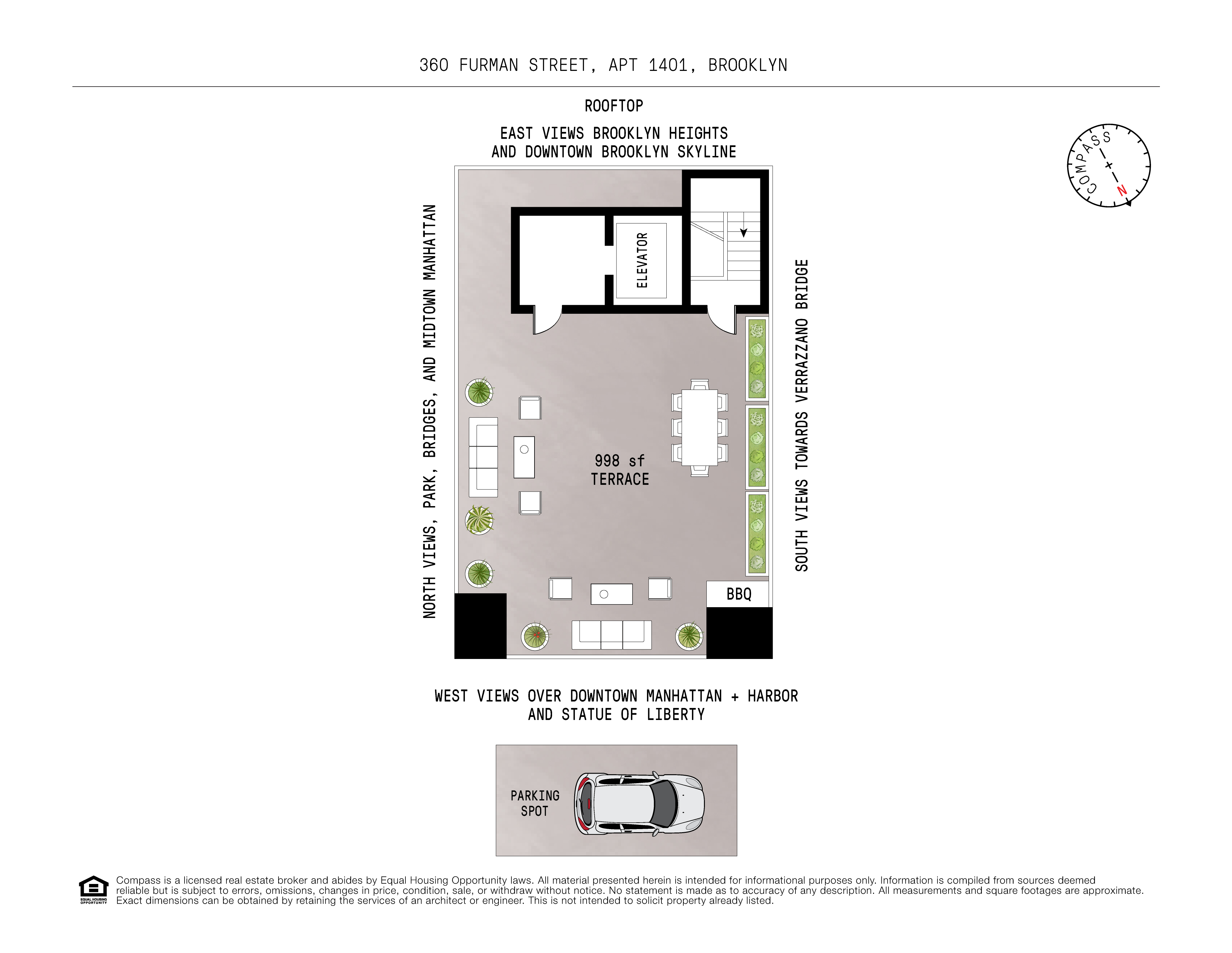 360 Furman Street, Unit 1401 Brooklyn, NY 11201 - Photo 48 of 51