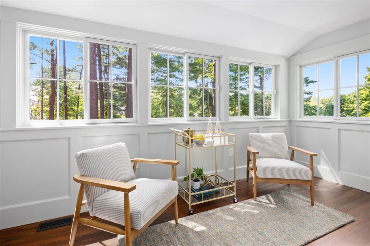 49 Garrison Road Hingham, MA 02043 - Photo 11 of 30 a living room with furniture and windows
