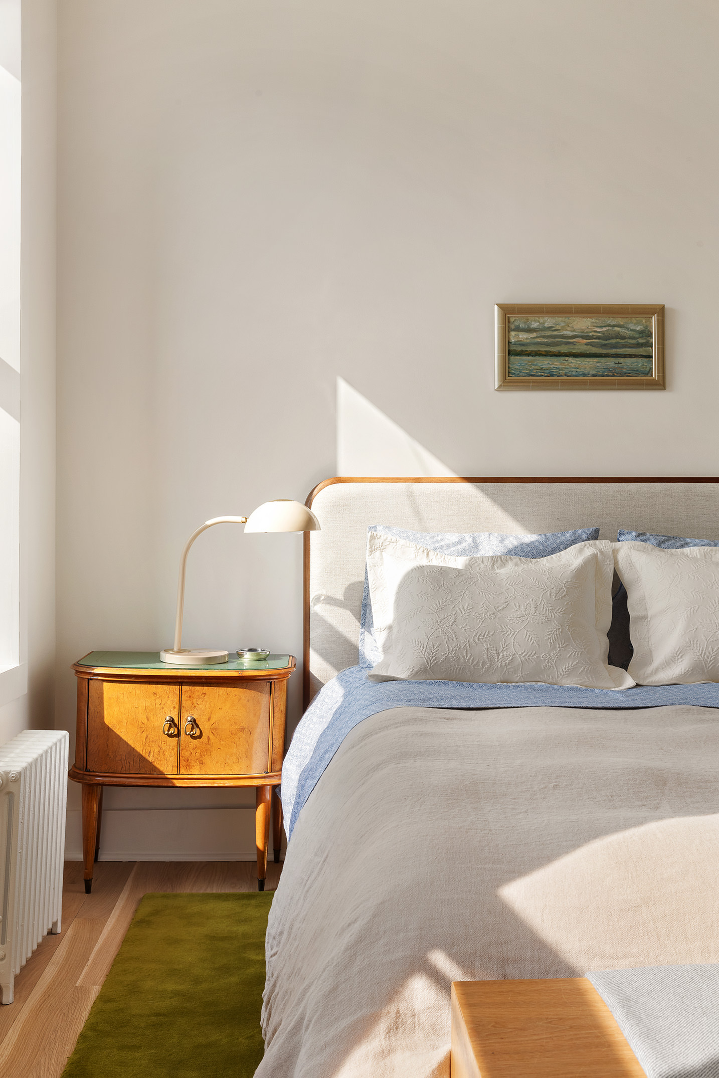 99 Avenue B, Unit PHDE Manhattan, NY 10009 - Photo 11 of 18 a bedroom with a bed and window