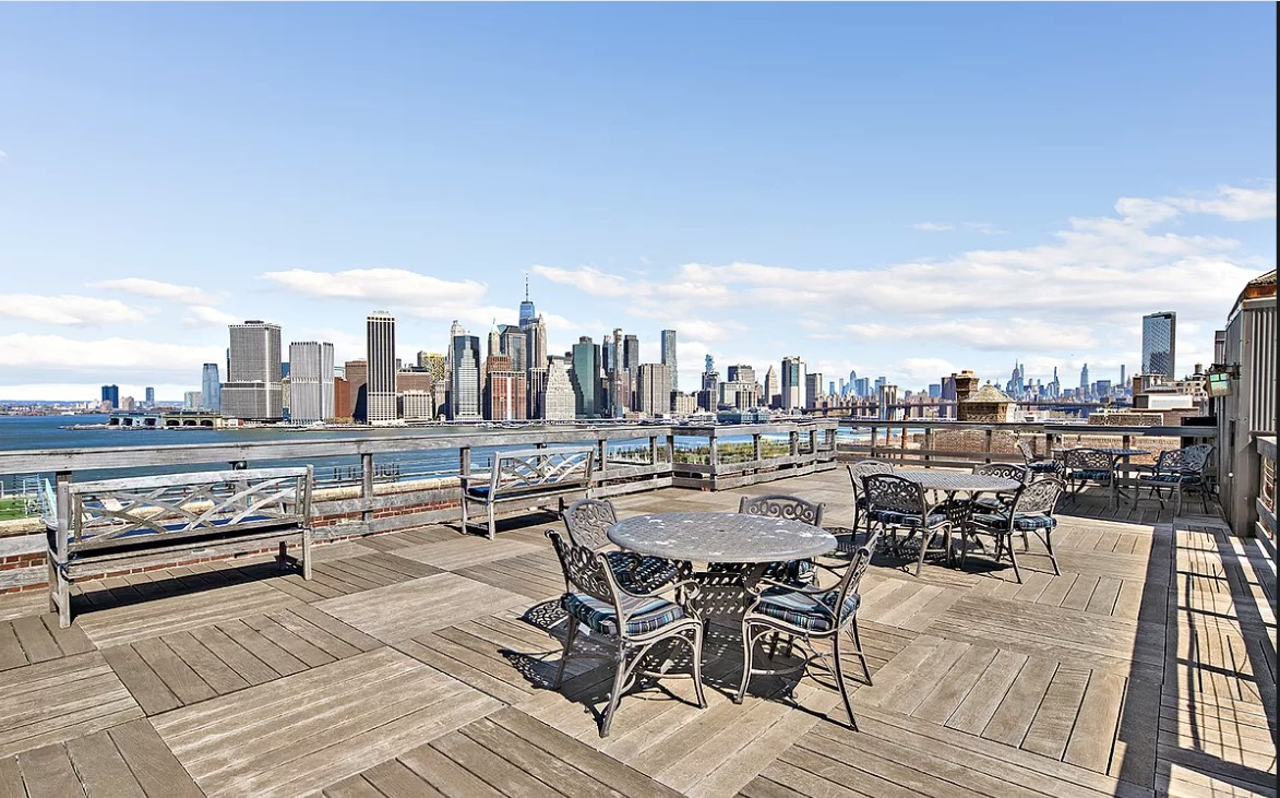 2 Grace Court, Unit 2C Brooklyn, NY 11201 - Photo 10 of 15 a view of a terrace with sitting area