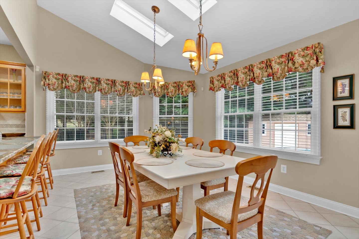 3 Pembroke Drive Voorhees, NJ 08043 - Photo 17 of 112 a view of a dining room with furniture large windows and wooden floor