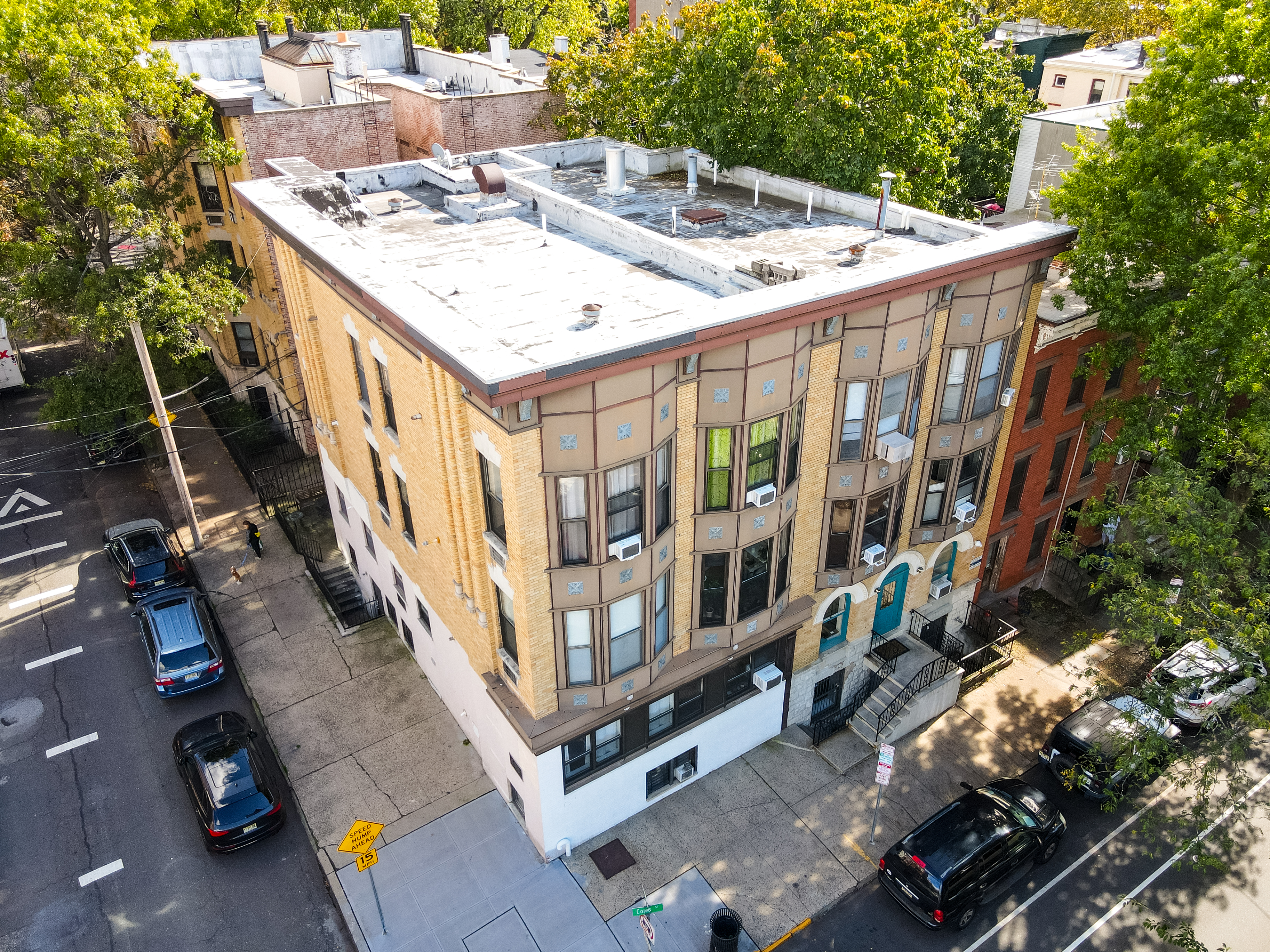 168 Coles Street, Unit BA Jersey City, NJ 07302 - Photo 18 of 29 a view of a balcony with outdoor seating