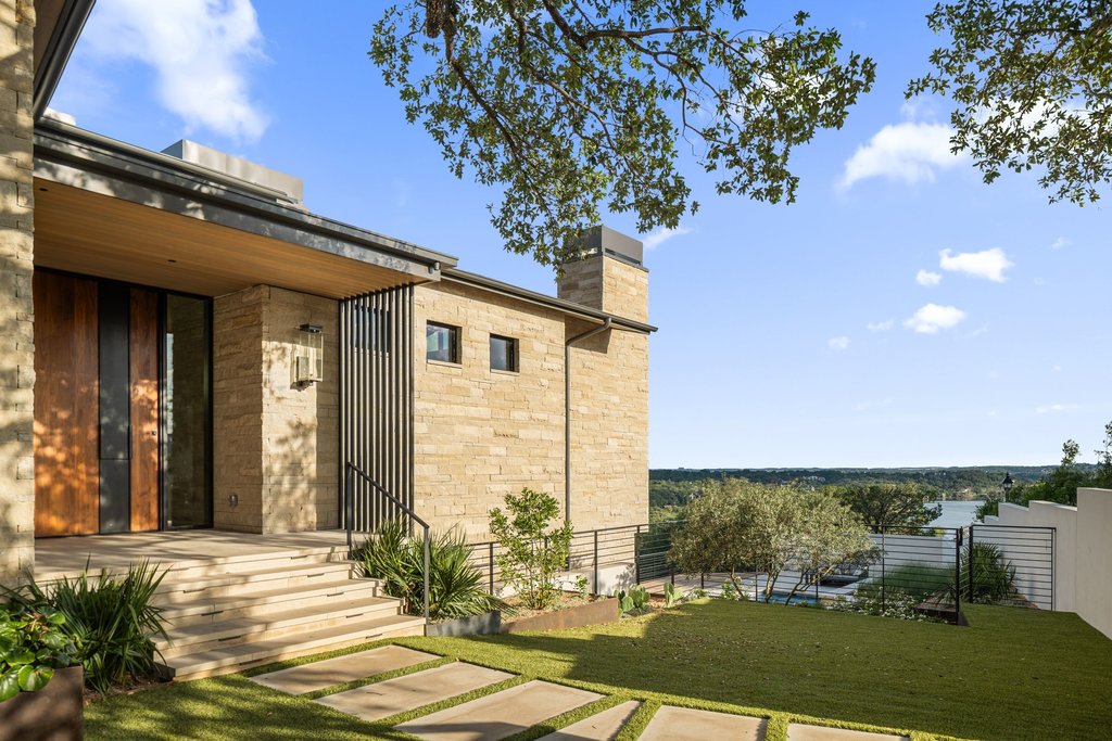 Mt Bonnell Road Austin, TX 78731 - Photo 45 of 51 a view of a patio with table and chairs and potted plants