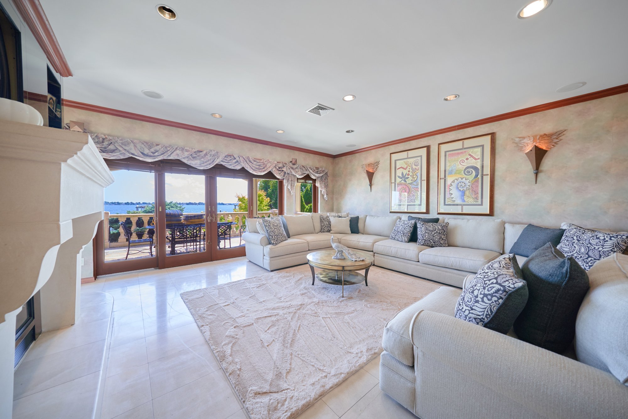 3411 Country Club Road Bronx, NY 10465 - Photo 14 of 54 a living room with furniture and a large window