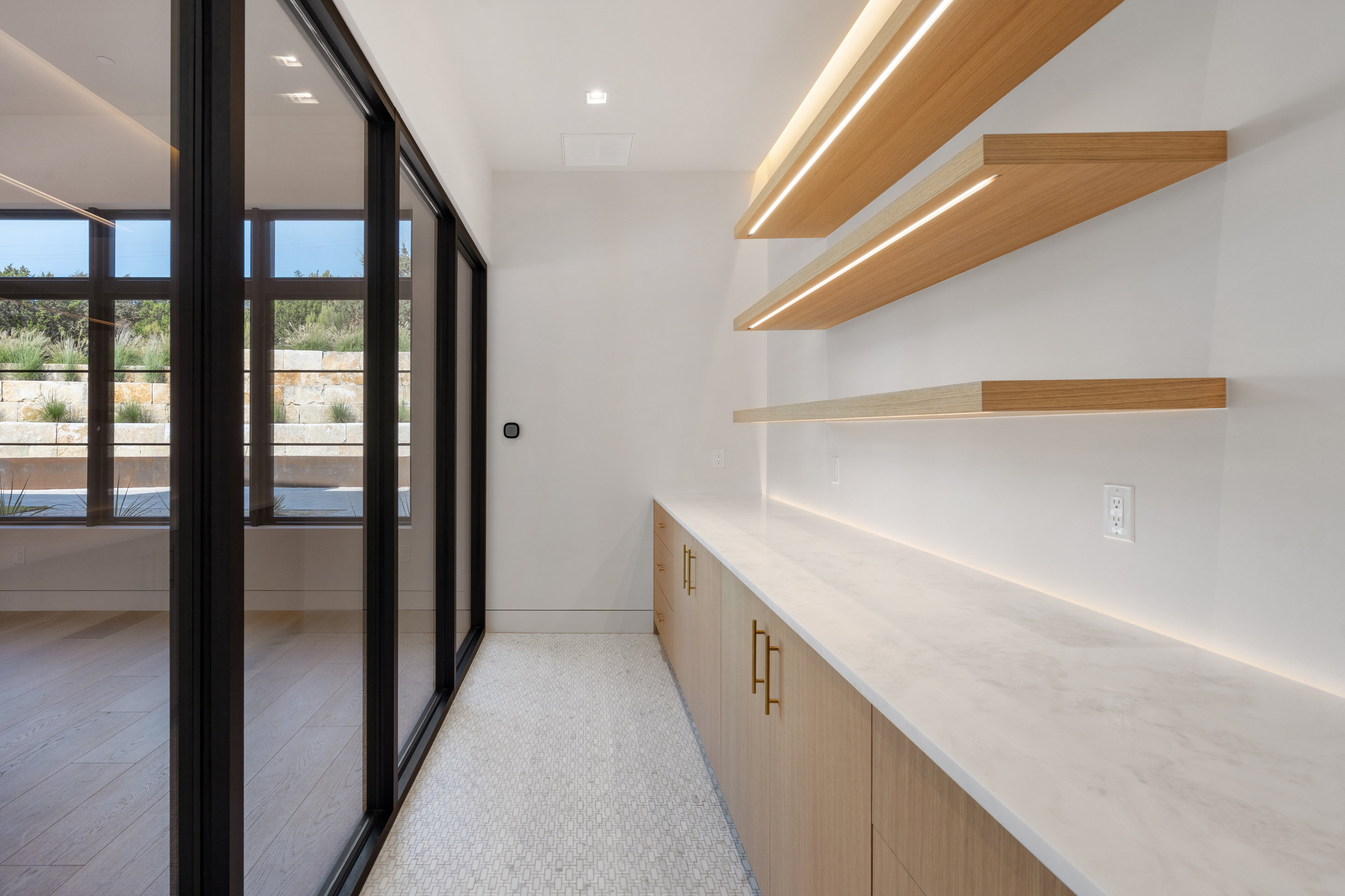 1905 Hallam Drive Austin, TX 78746 - Photo 8 of 39 a view of hallway