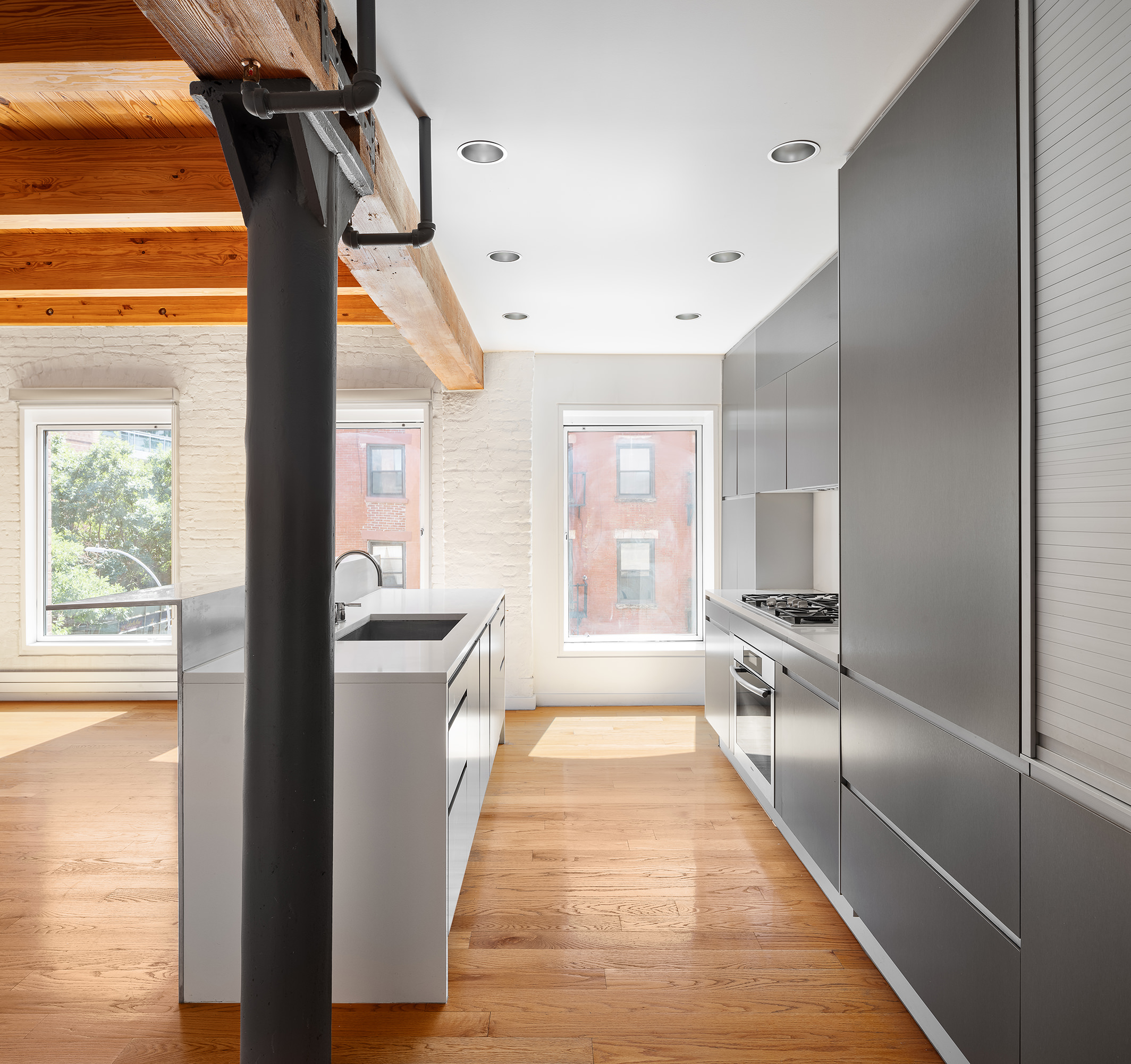136 Baxter Street, Unit 3C Manhattan, NY 10013 - Photo 6 of 15 a bathroom with a bathtub and a toilet