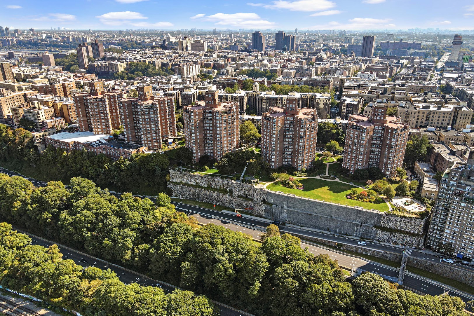 120 Cabrini Boulevard, Unit 48 Manhattan, NY 10033 - Photo 11 of 23 a view of a city with tall buildings