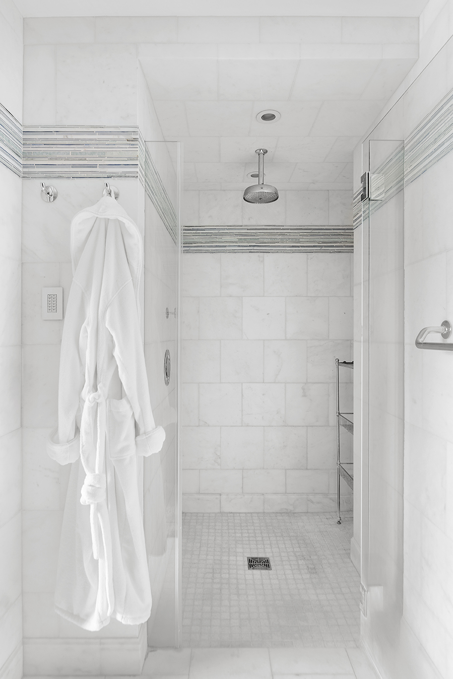 2373 Broadway, Unit PH1 Manhattan, NY 10024 - Photo 22 of 28 a bathroom with a shower