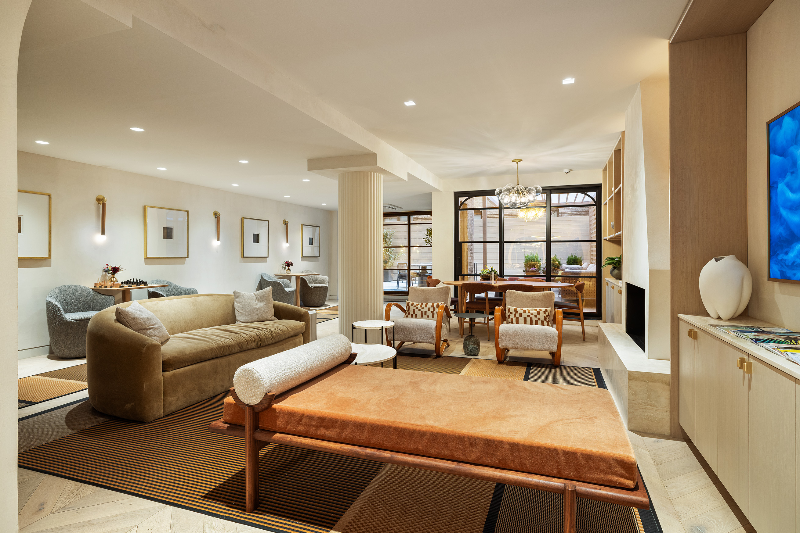 110 Central Park South, Unit PH1 Manhattan, NY 10019 - Photo 22 of 26 a living room with furniture and a large window